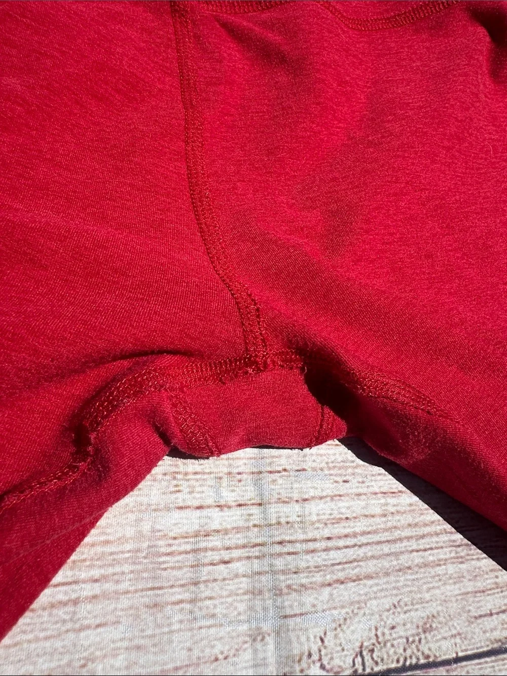 Beyond Yoga Lipstick Red High-Waist Legging Capris Size Large